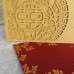 Wedding Invitation Card Chinese Style Marriage Invitation with Laser Pocket